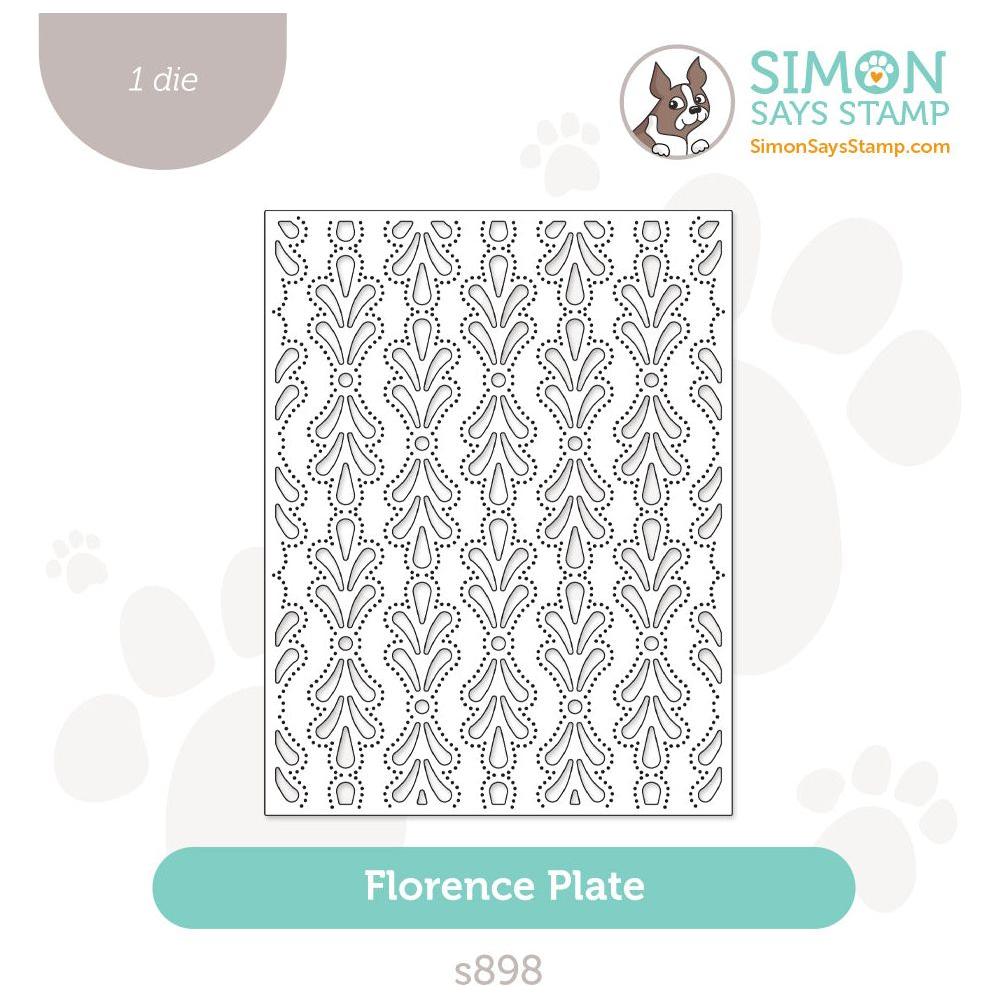 Simon Says Stamp Florence Plate Wafer Dies s898 Diecember