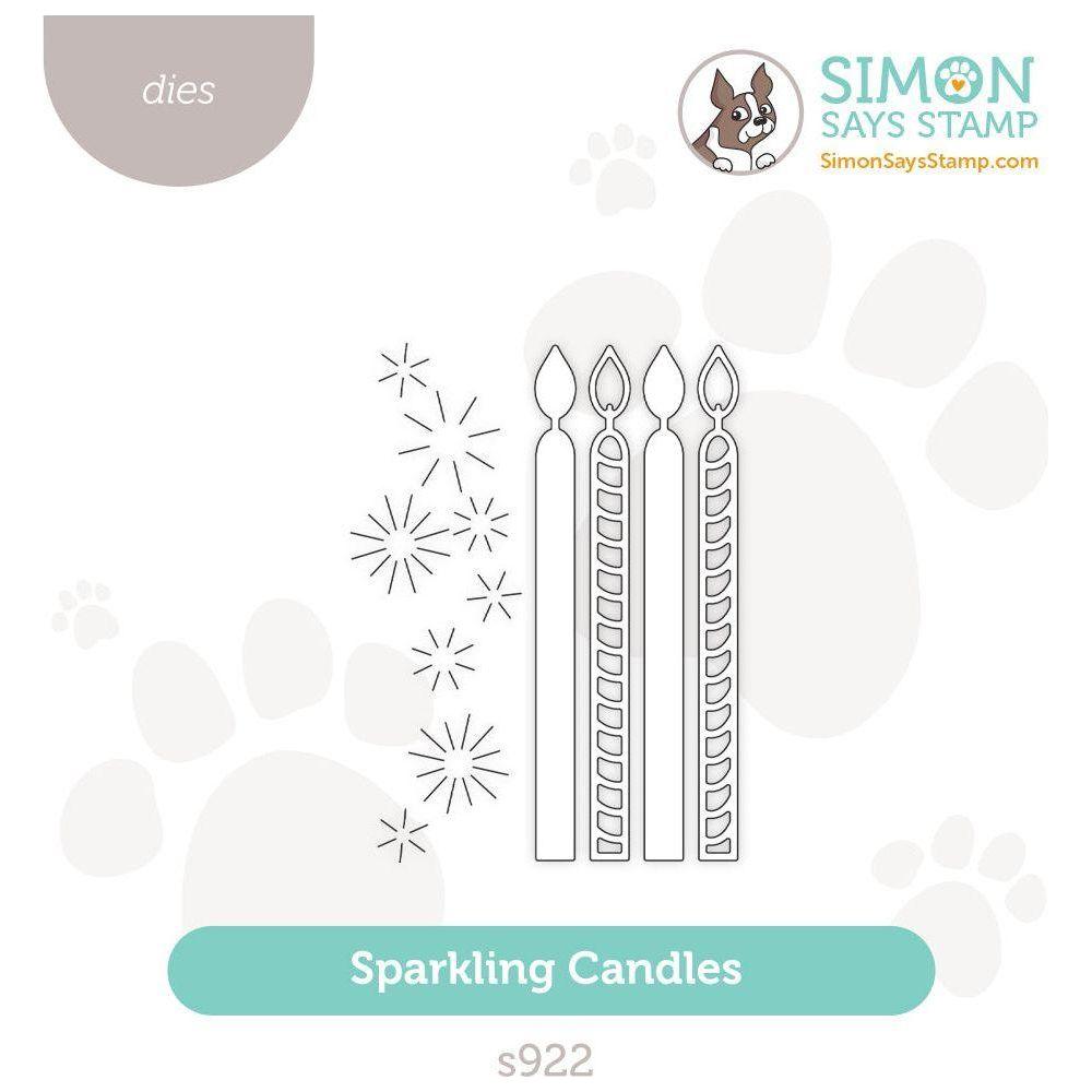 Simon Says Stamp Sparkling Candles Wafer Dies s922 Stamptember