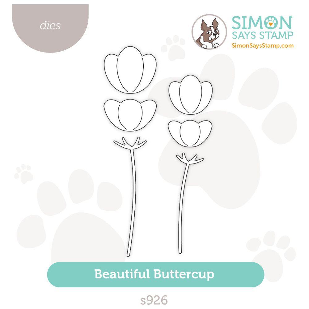 Simon Says Stamp Beautiful Buttercup Wafer Dies s926