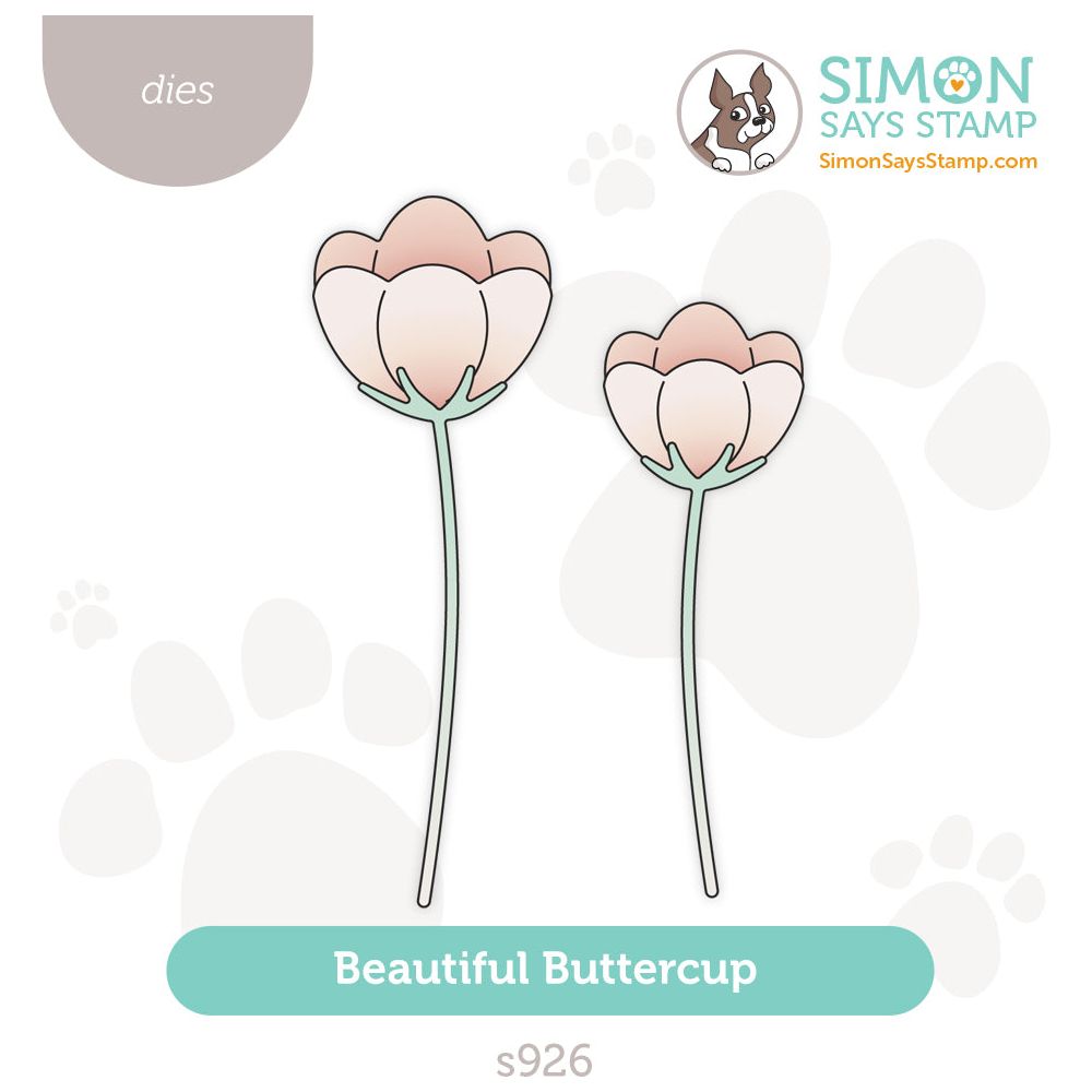 simon Says Stamp Beautiful Buttercup Die Set