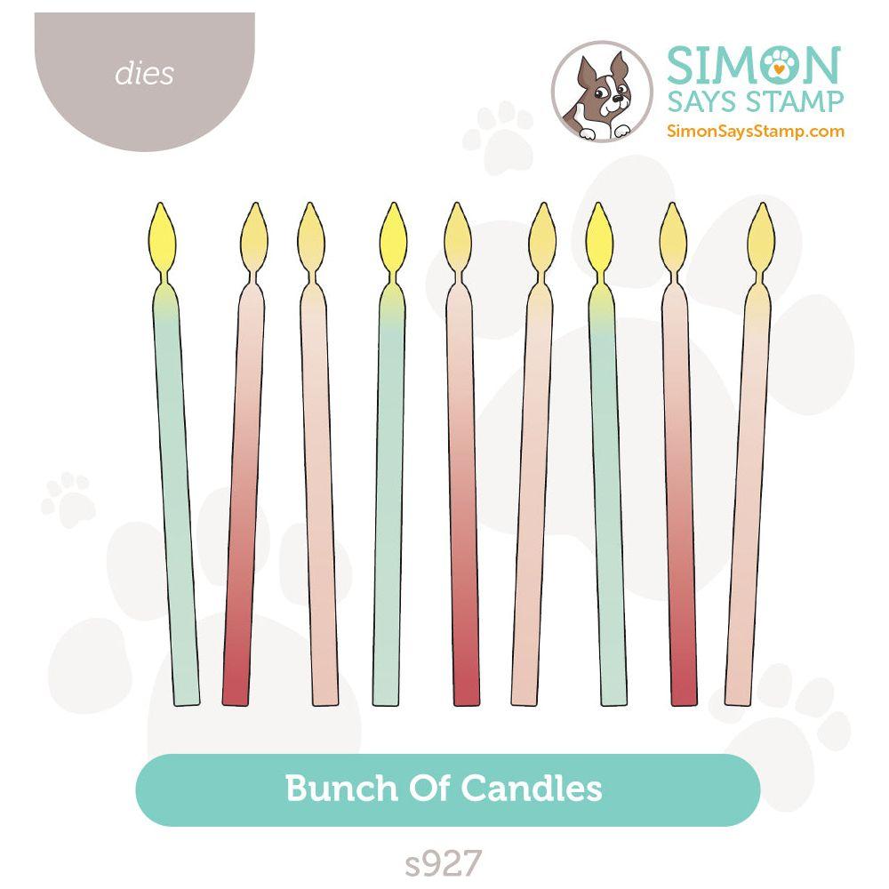 Simon Says Stamp Bunch Of Candles Wafer Dies s927