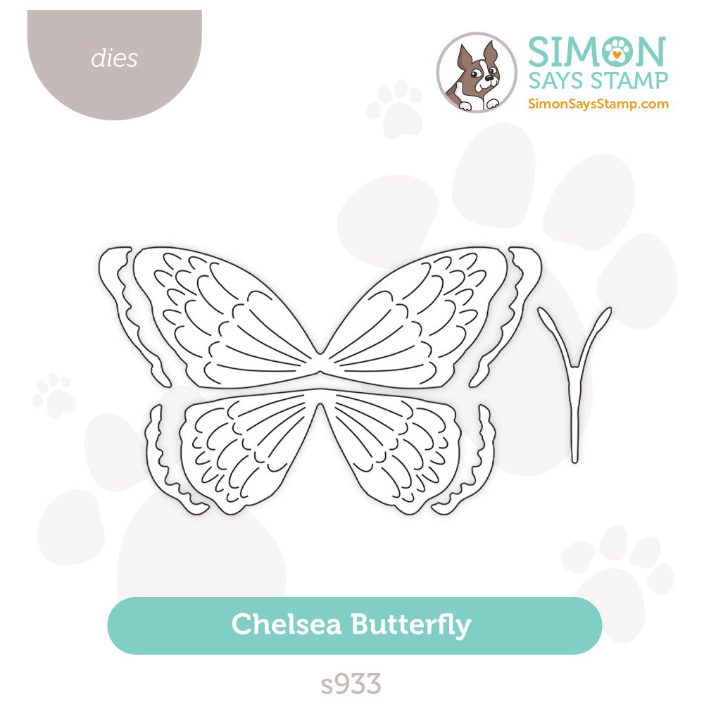 Simon Says Stamp Chelsea Butterfly Wafer Dies s933 Stamptember