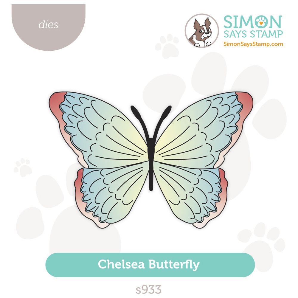 Simon Says Stamp Chelsea Butterfly Wafer Dies s933 Stamptember