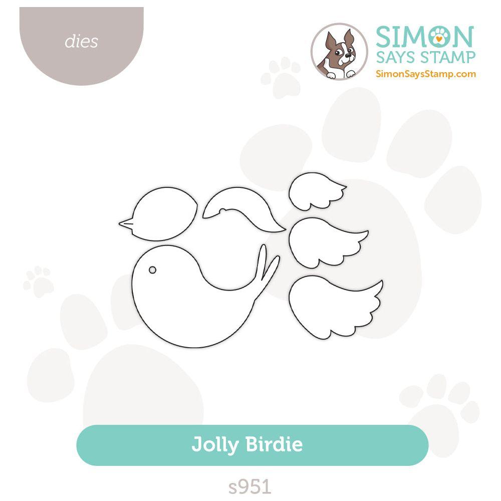 Simon Says Stamp Jolly Birdie Wafer Die s951 DieCember