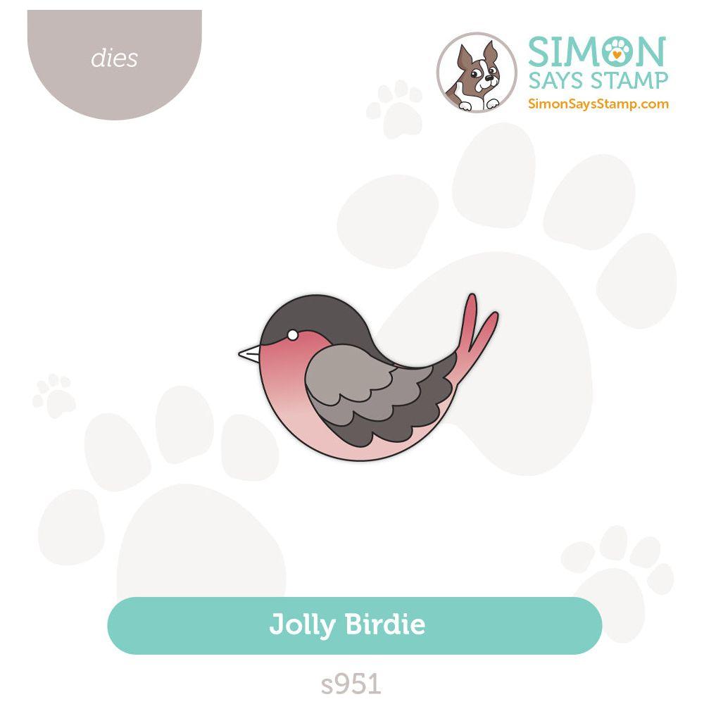 Simon Says Stamp Jolly Birdie Wafer Die s951 DieCember