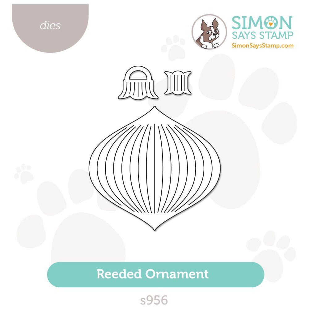 Simon Says Stamp Reeded Ornament Wafer Dies s956 Festive Fun