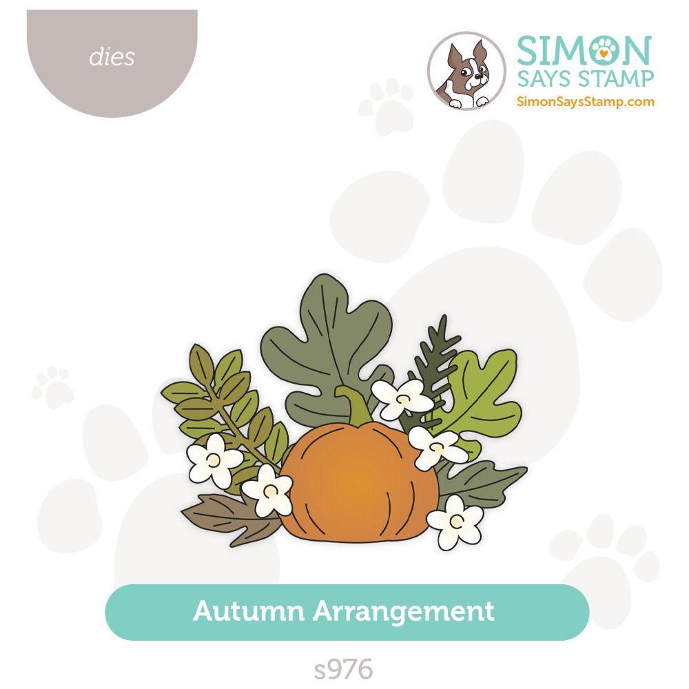 Simon Says Stamp Autumn Arrangement Wafer Dies s976 Sweet Wishes