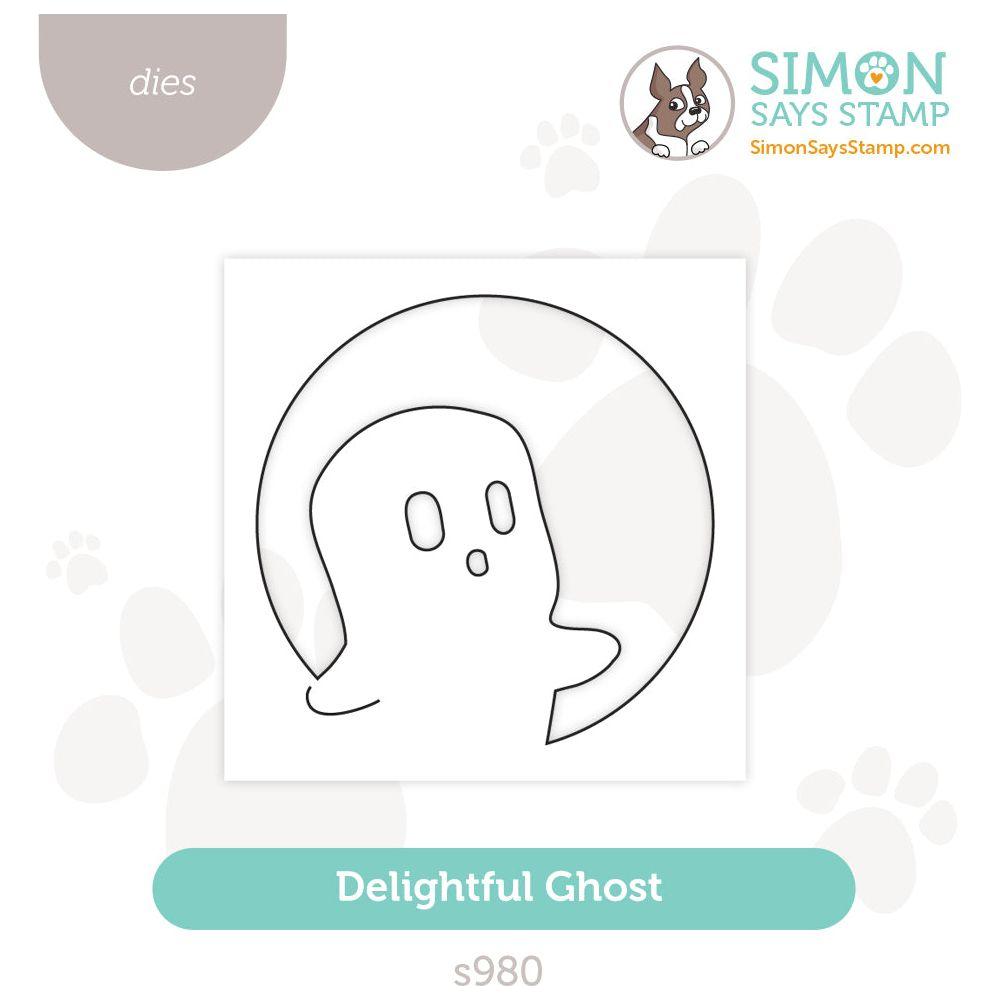 Simon Says Stamp Delightful Ghost Wafer Dies s980 Sweet Wishes