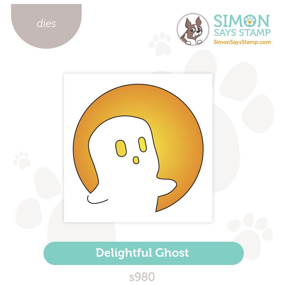 Simon Says Stamp Delightful Ghost Wafer Dies s980 Sweet Wishes