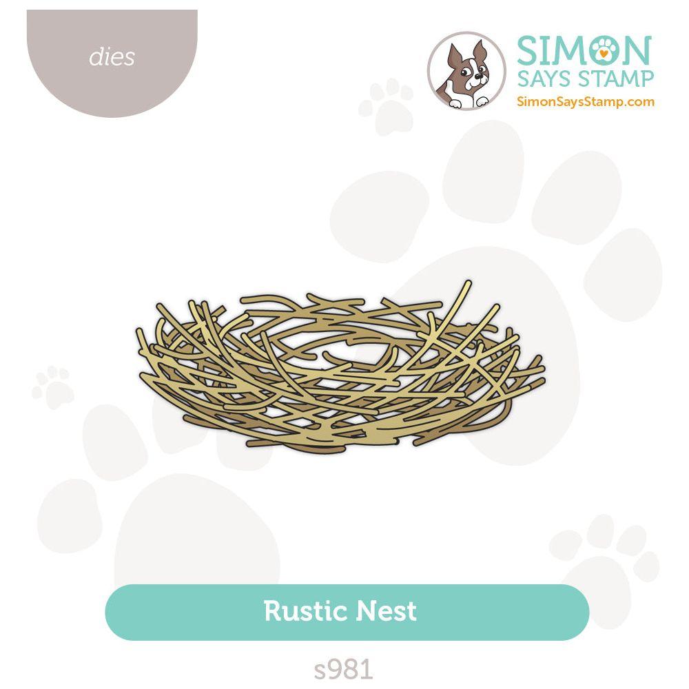 Simon Says Stamp Rustic Nest Wafer Dies s981 DieCember