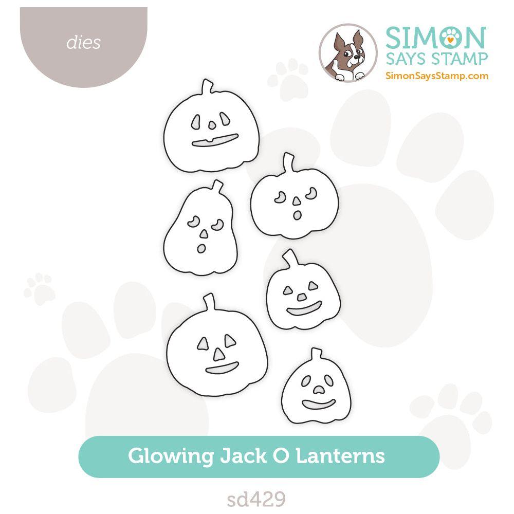 Simon Says Stamp Glowing Jack O Lanterns Wafer Dies sd429