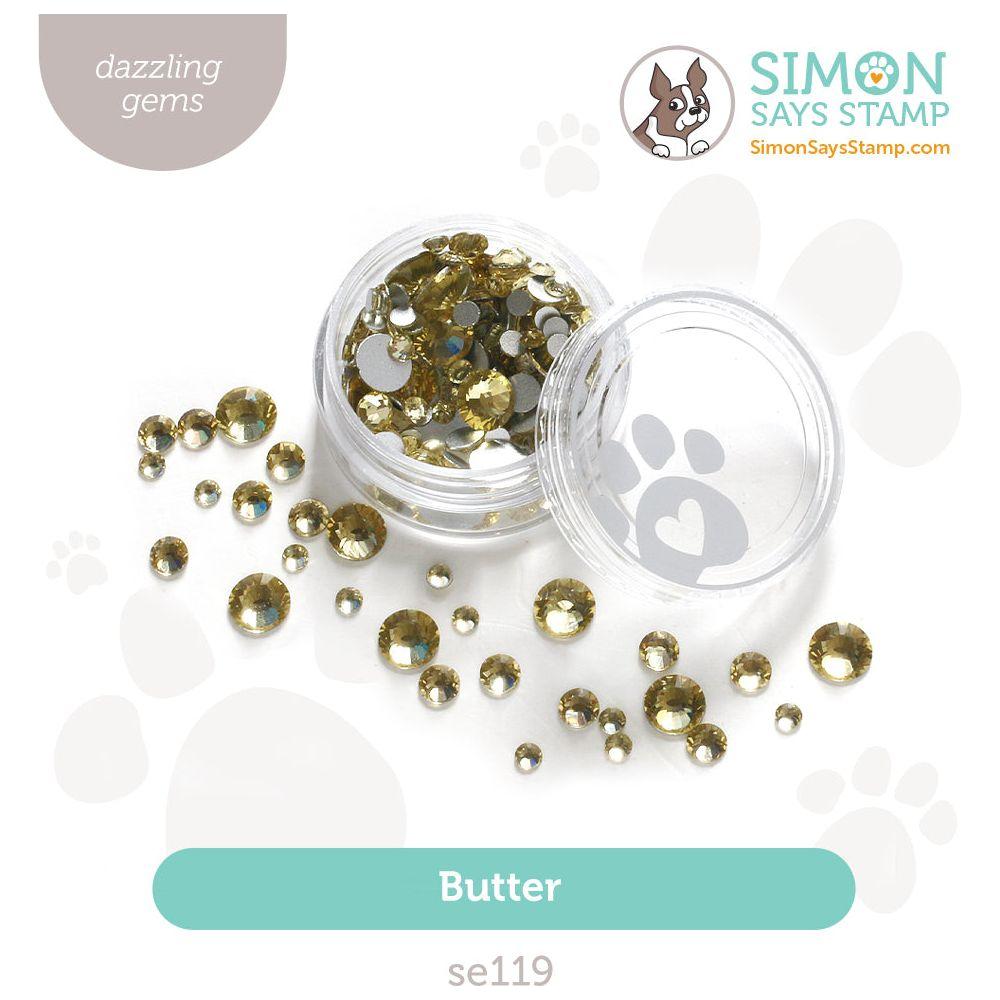 Simon Says Stamp Pawsitively Dazzling Gems Butter se119 Festive Fun