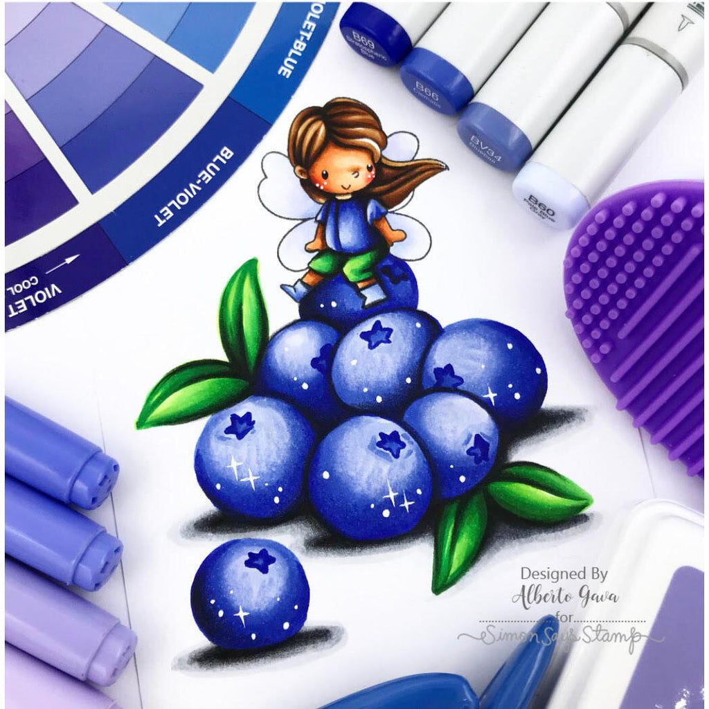 Simon Says Stamps and Dies Magical Spring set614ms Fairy Coloring | color-code:ALT02