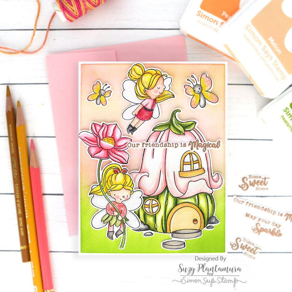 Simon Says Stamps and Dies Magical Spring set614ms Fairies Card | color-code:ALT05