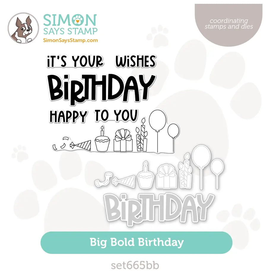 Simon Says Clear Stamps Birthday Shenanigans sss202679 Out Of This World