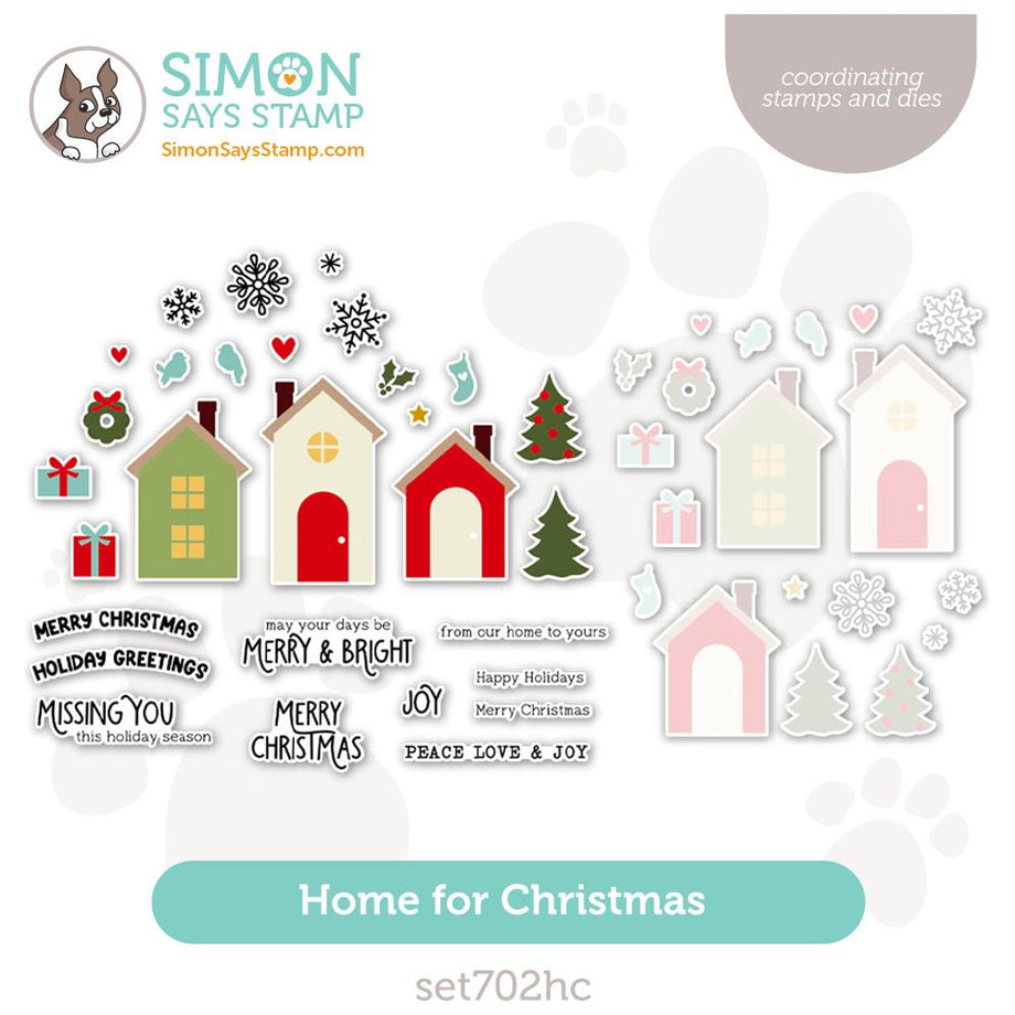 Simon Says Stamps And Dies Home For Christmas Diecember