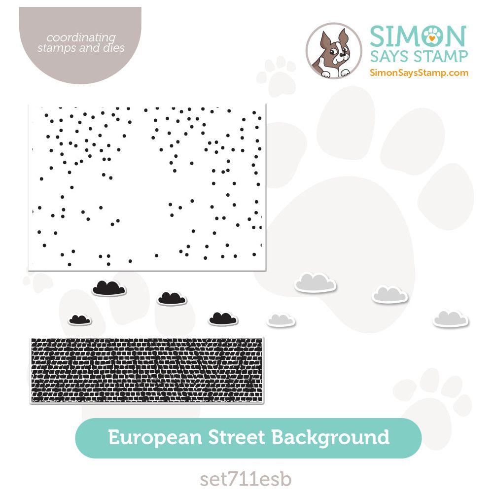 Simon Says Stamps And Dies European Street Background Smitten