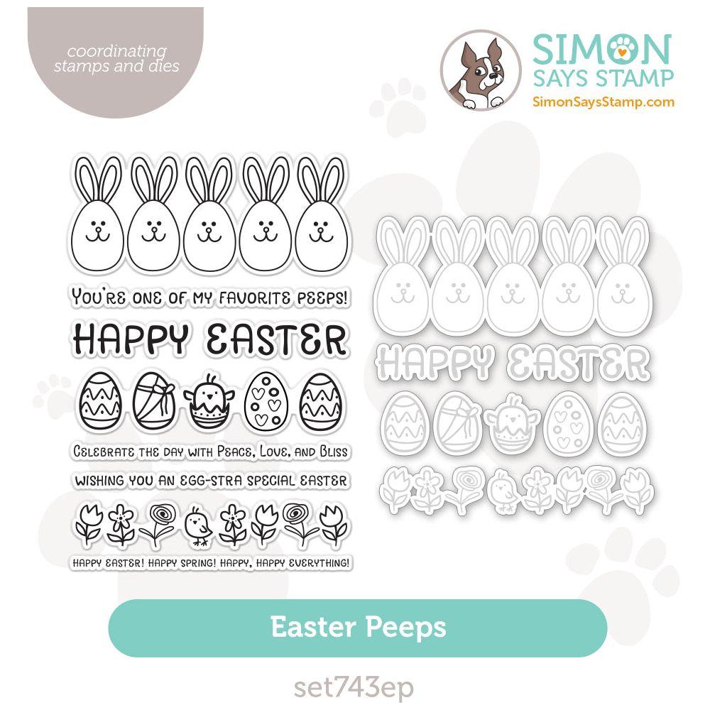 Simon Says Stamps and Dies Easter Peeps set743ep Splendor