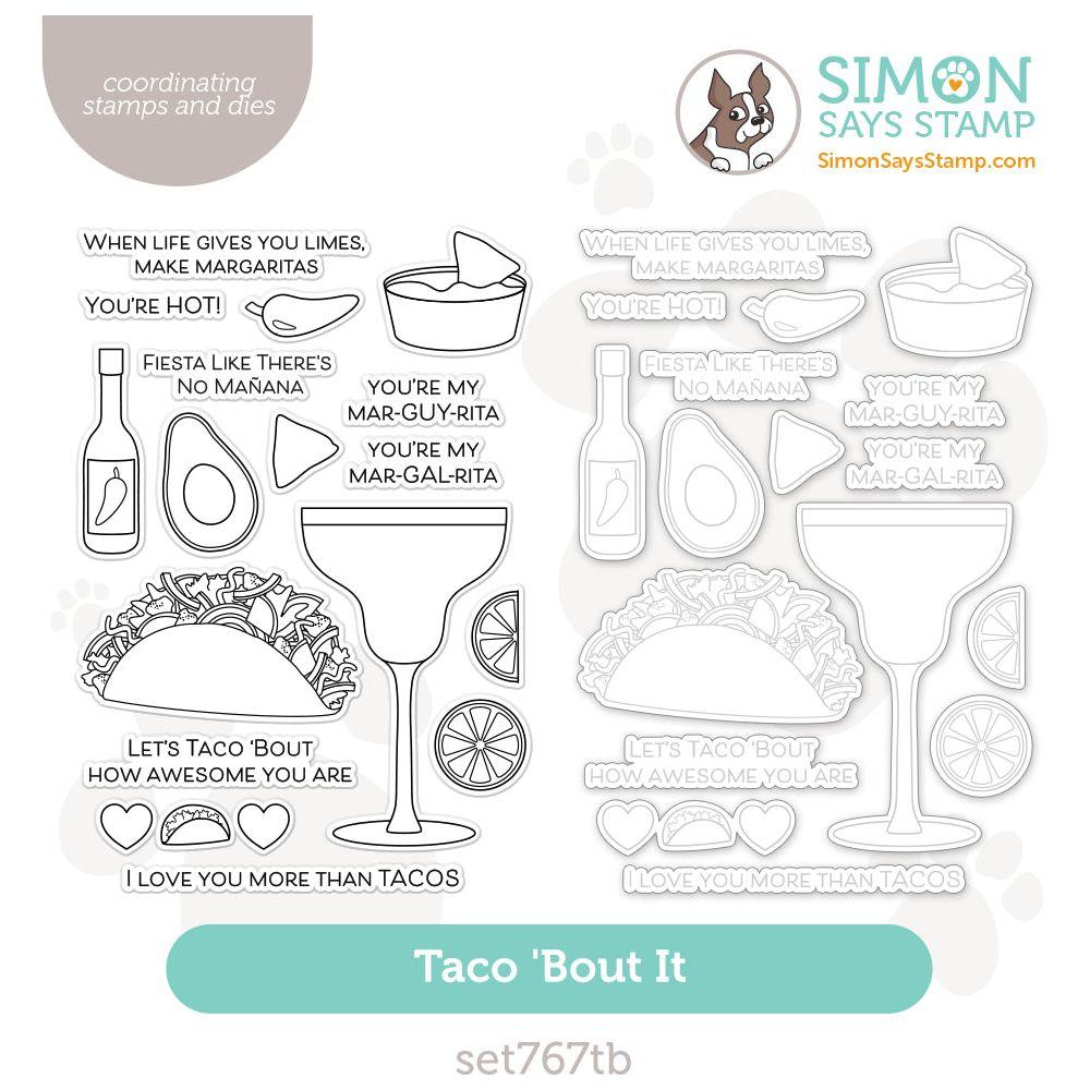 Simon Says Stamps And Dies Taco Bout It set767tb Celebrate