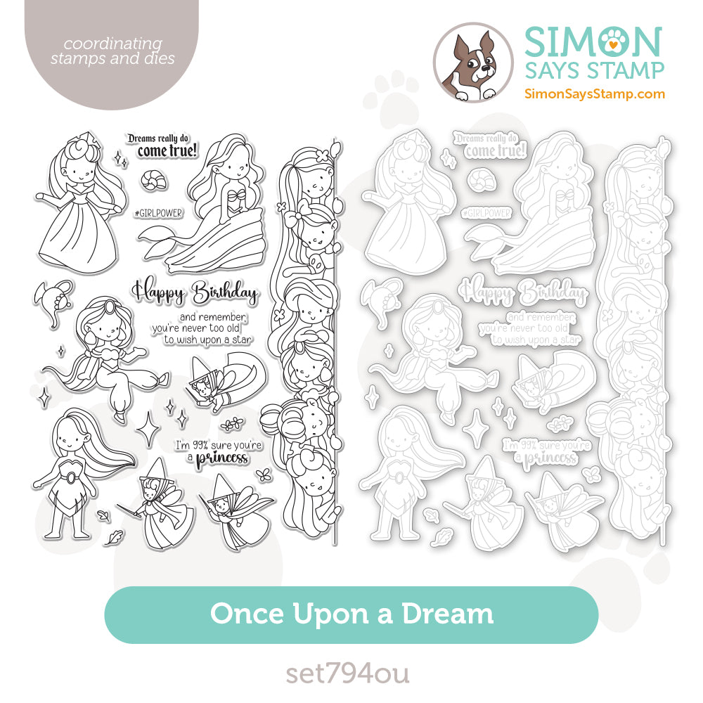Simon Says Stamps and Dies Once Upon a Dream set794ou Sunny Vibes
