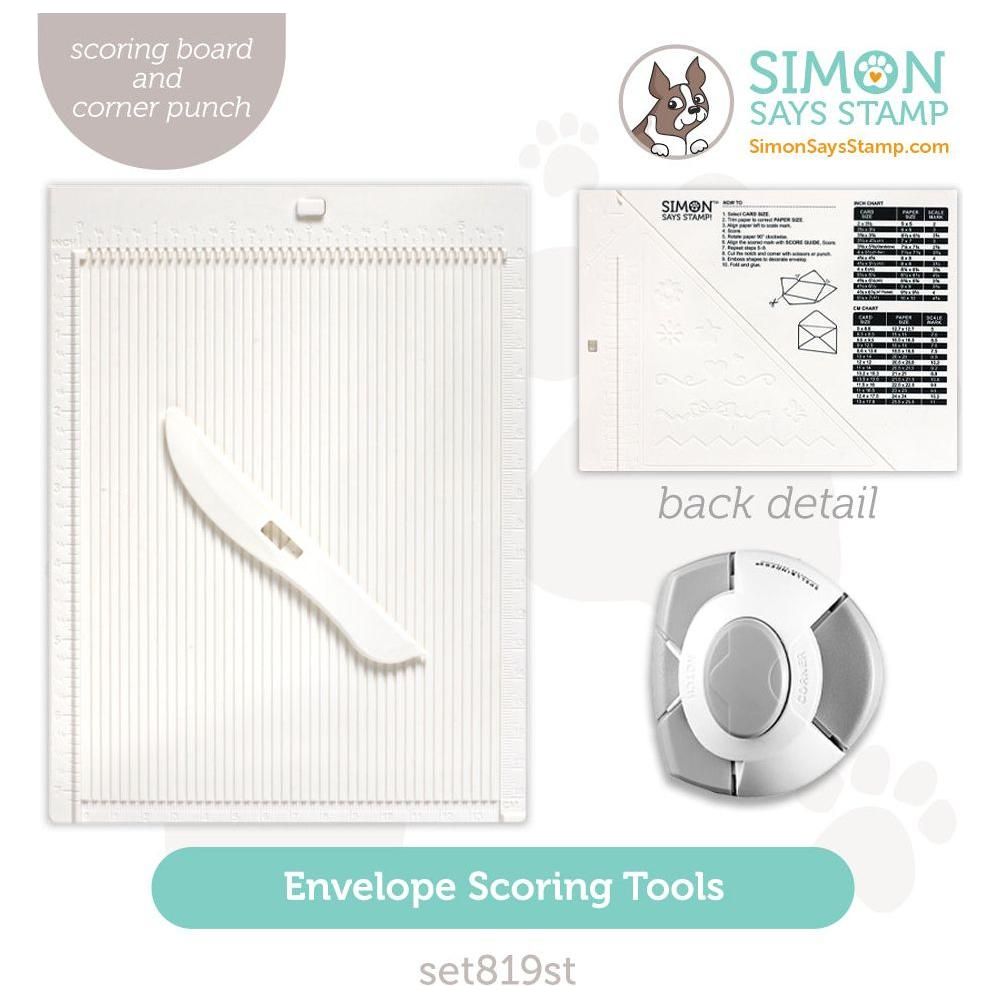 Simon Says Stamp Scoring Tools Bundle C set819st Sunny Vibes