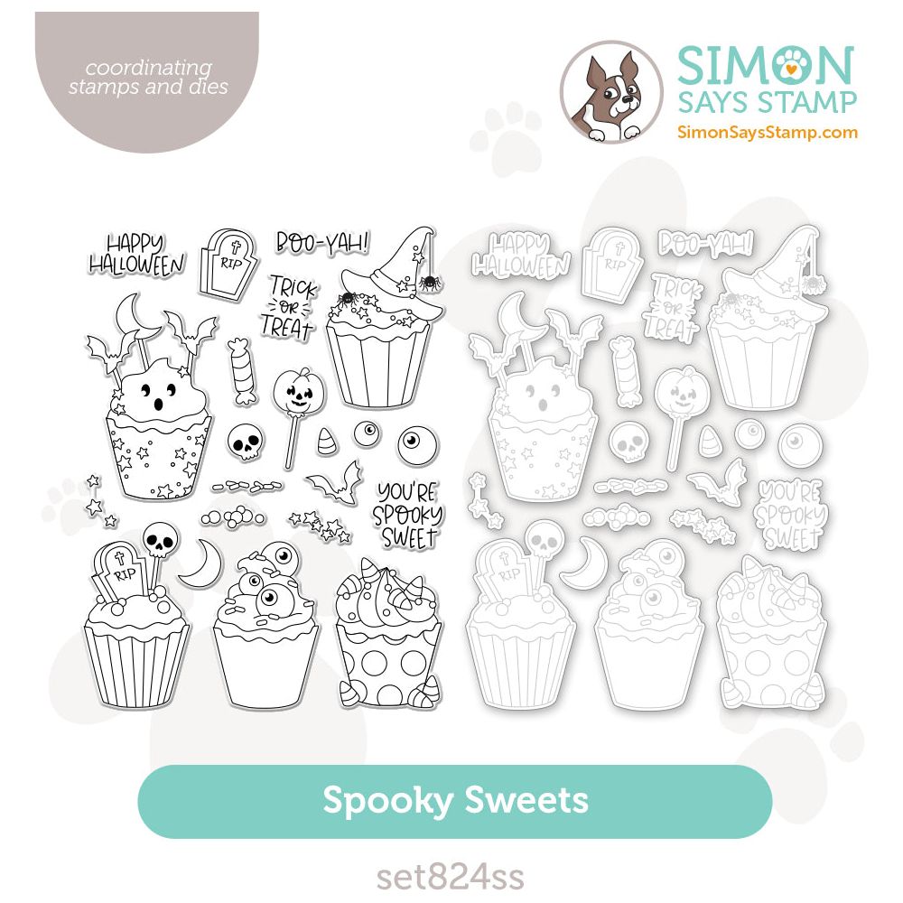 Simon Says Stamps And Dies Spooky Sweets set824ss Cheering For You