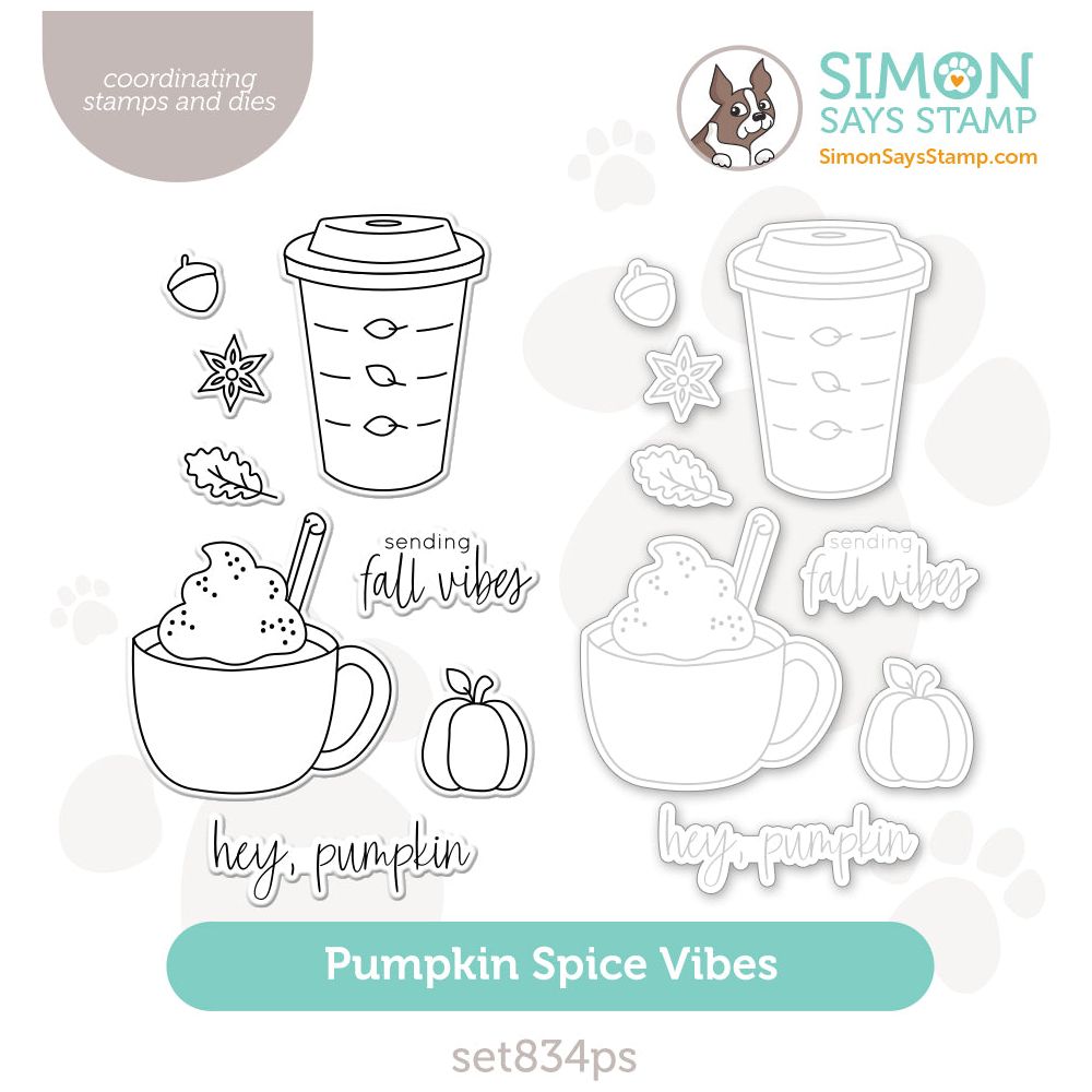 Simon Says Stamps and Dies Pumpkin Spice Vibes set834ps Stamptember