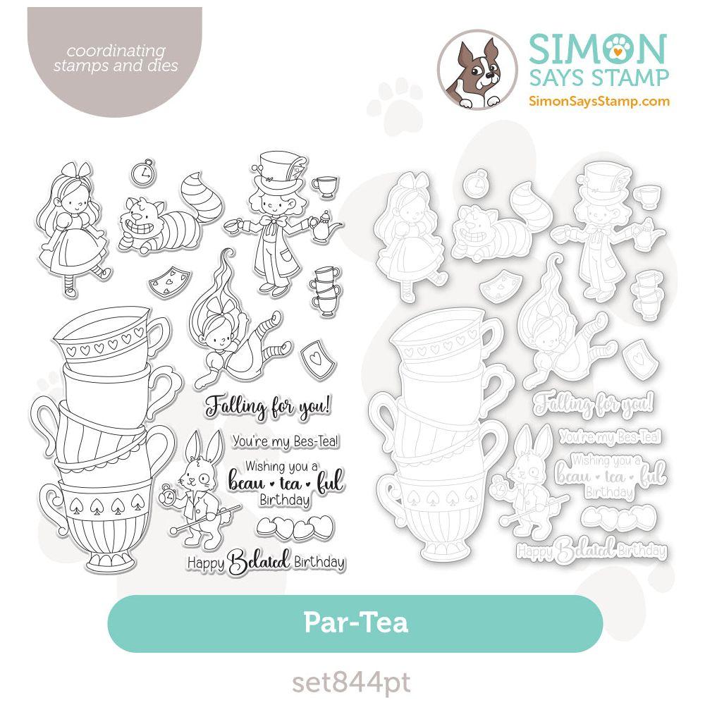 Simon Says Stamps and Dies Par-Tea set844pt Stamptember