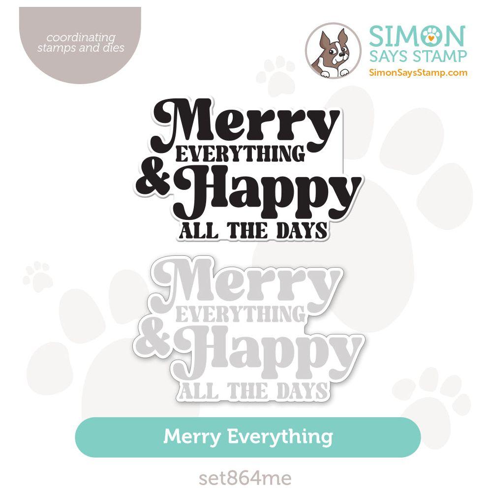 Simon Says Stamps And Dies Merry Everything set864me Sweet Wishes