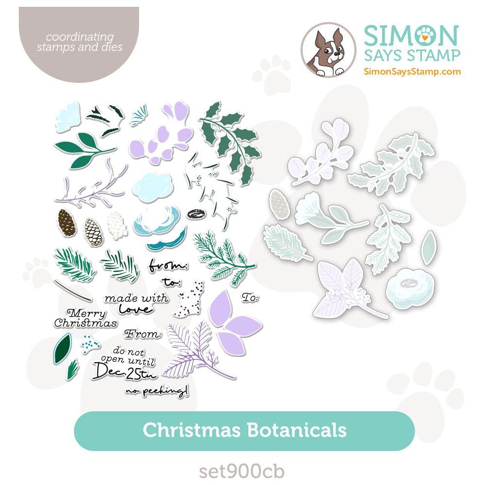 Simon Says Stamps and Dies Christmas Botanicals set900cb