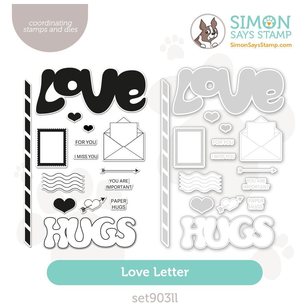 Simon Says Stamps and Dies Love Letter set903ll To Love