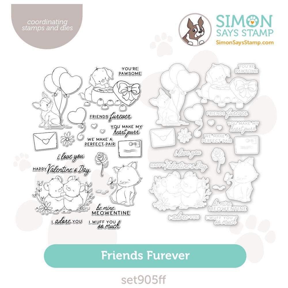 Simon Says Stamps and Dies Friends Furever set905ff To Love