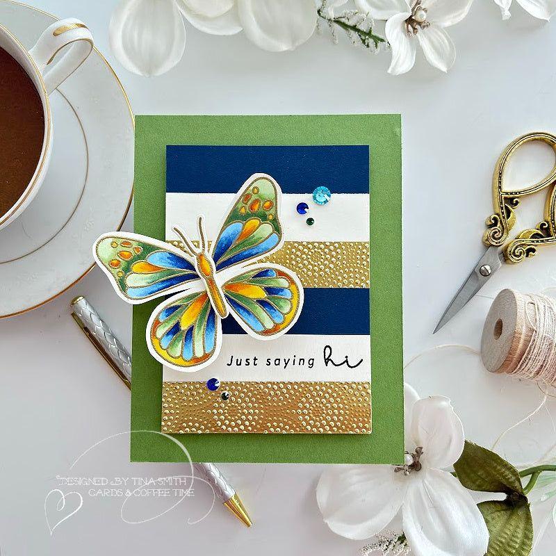 Simon Says Stamps And Dies Mix And Match Butterflies set744mm Splendor Hi Card | color-code:ALT02