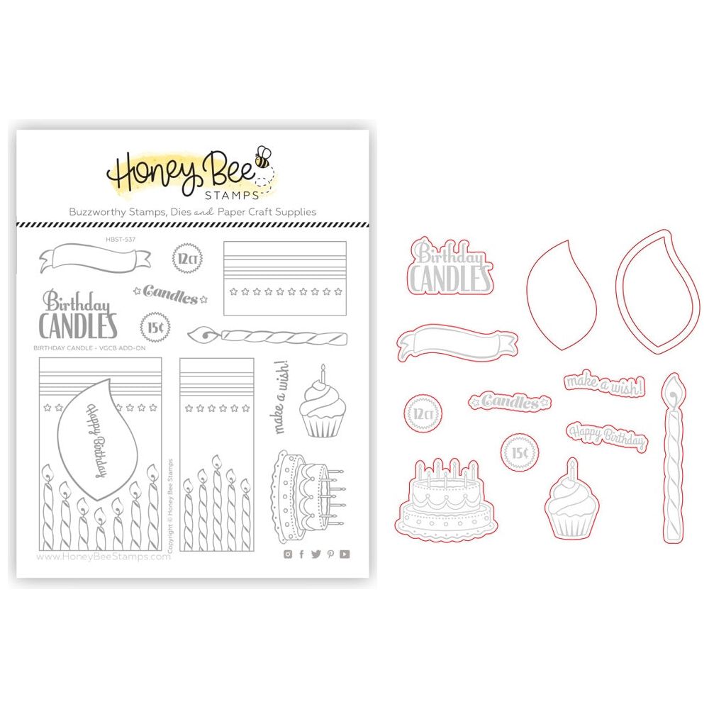 Honey Bee Birthday Candle VGCB Bundle