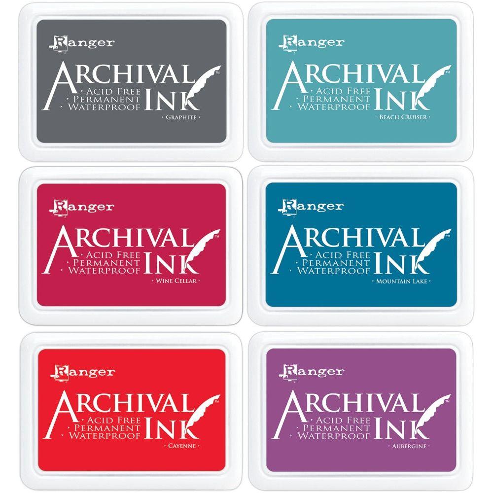 Ranger Archival Ink Pad Bundle Of 6