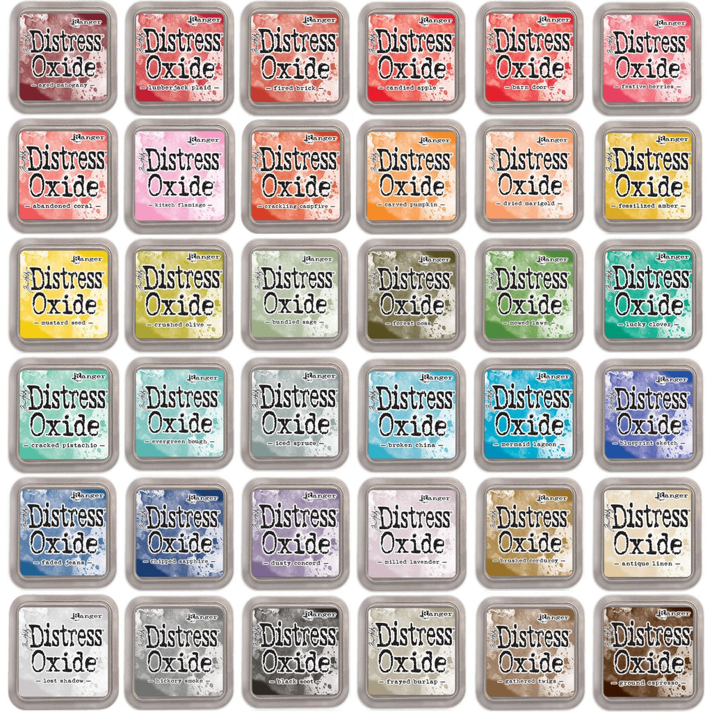 Tim Holtz Distress Oxide Ink Pad Bundle of 36 Set 1