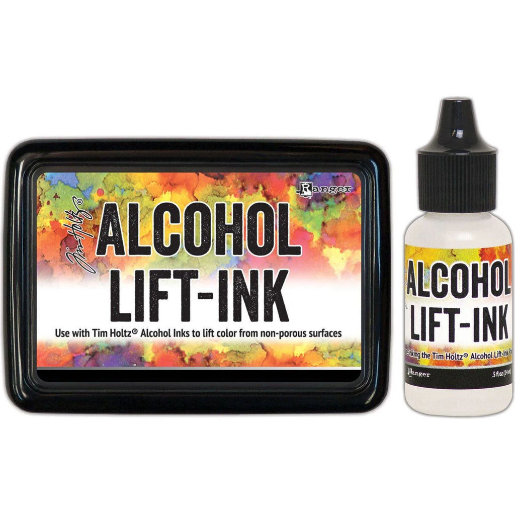 Tim Holtz Lift-Ink Pad And Reinker Ranger Bundle