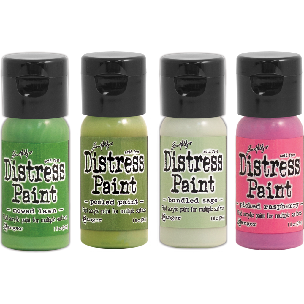 Tim Holtz Flip Top Distress Paint Foursome Bundle 4