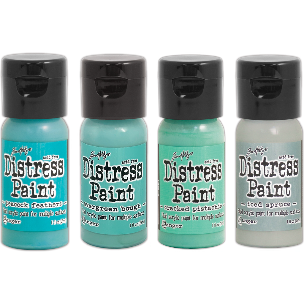 Tim Holtz Flip Top Distress Paint Foursome Bundle 5