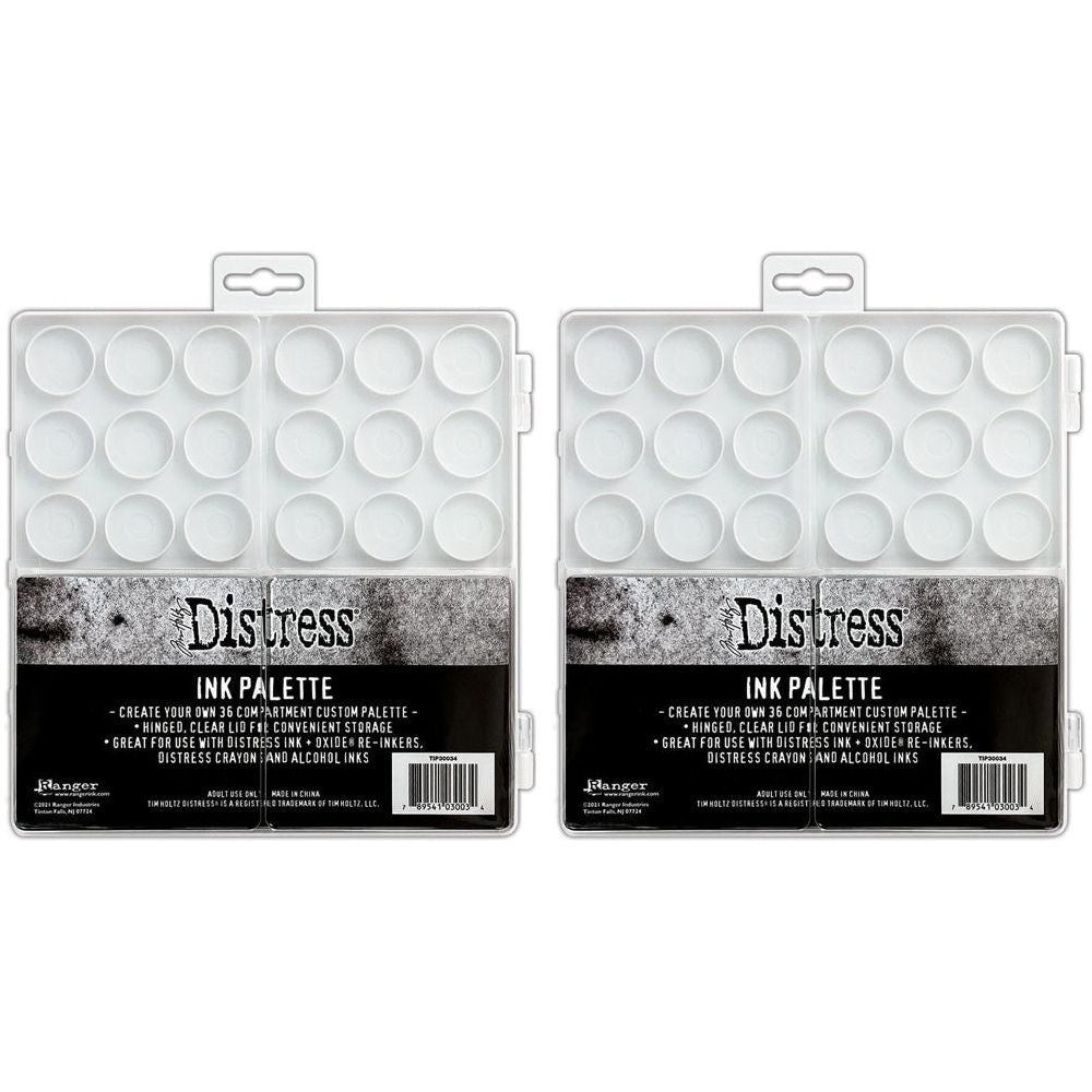 Tim Holtz Ink Palette Bundle Of 2