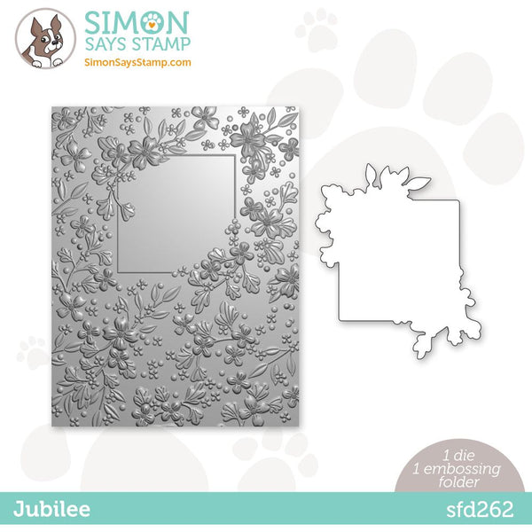 Simon Says Stamp Embossing Folder Margot Tile Sf317 | Simon Says Embossing Folders | Crafting & Stamping Supplies from Simon Says Stamp