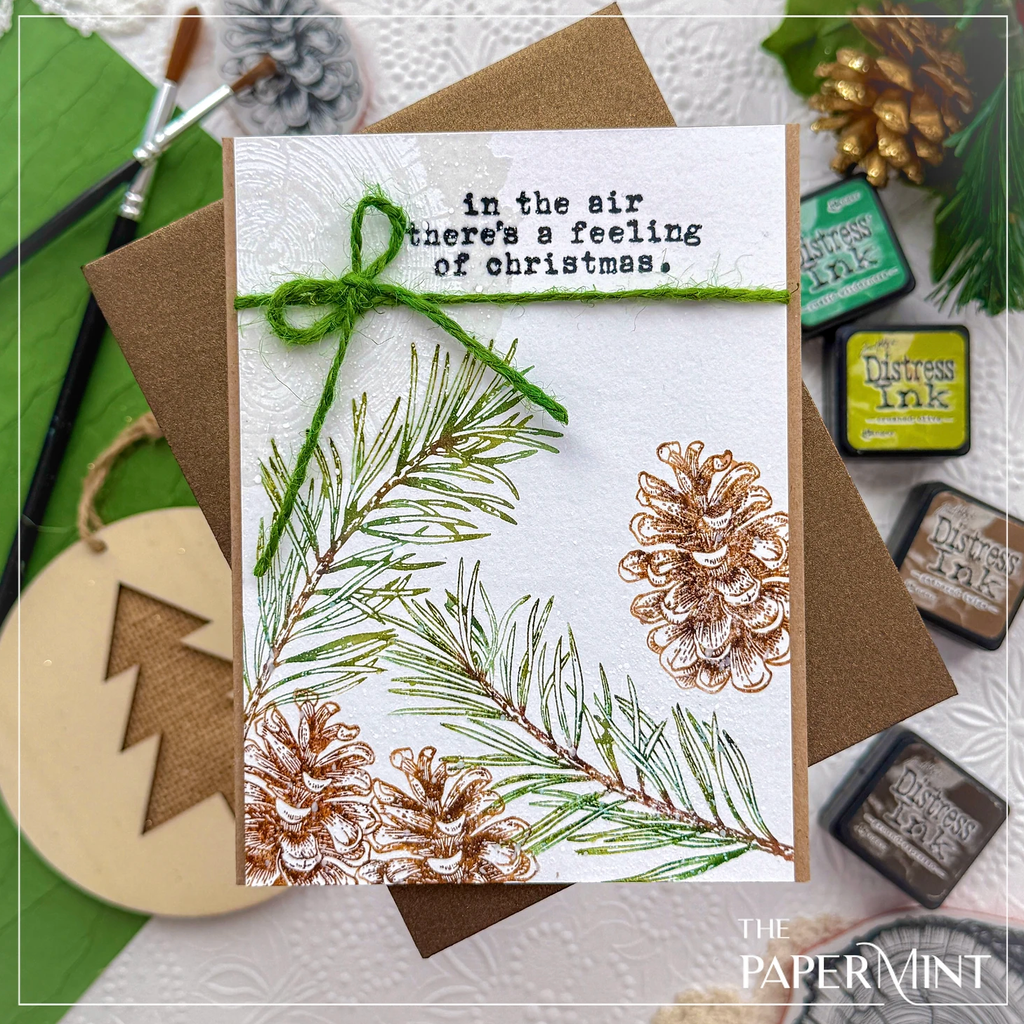 Tim Holtz Distress Mini Ink Pad Rustic Wilderness Ranger tdp77251 Forest Floor Cards | color-code:ALT03