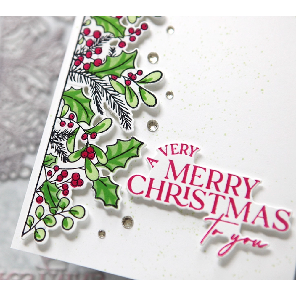 Pinkfresh Studio Magical Holiday Stencils 251824 Simple Holiday Cards | color-code:ALT02