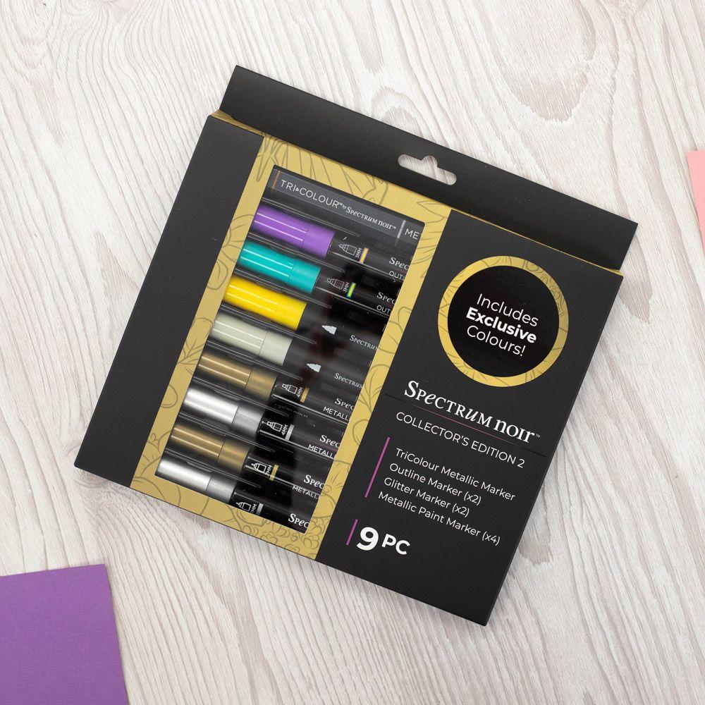 Spectrum Noir Metallic Markers Review: Perfect for Lettering