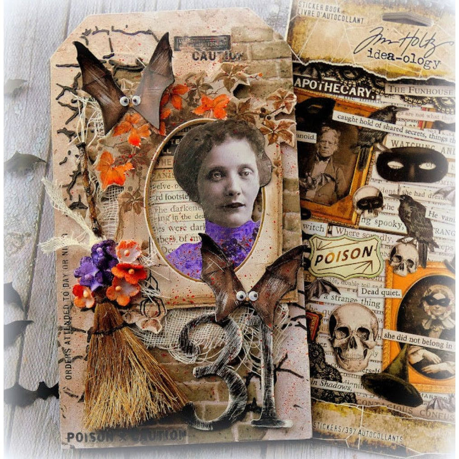 Tim Holtz Layering Stencils 4  Everything Scrapbook and Stamps