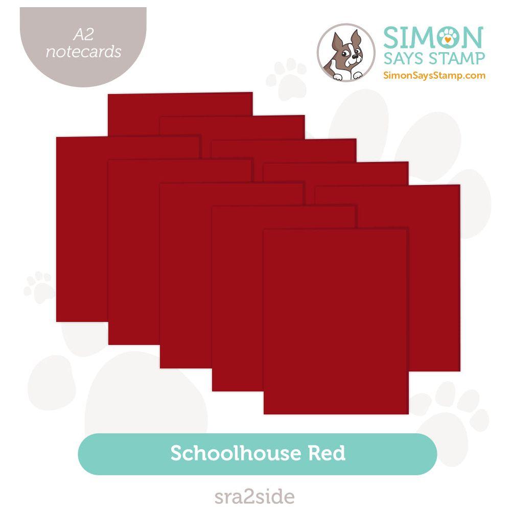 Simon Says Stamp Schoolhouse Red A2 Side Fold Scored Cards 100# 10 Pack sra2side Sweet Wishes