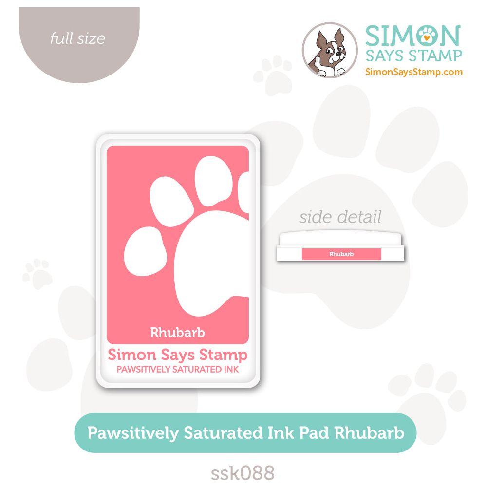 Simon Says Stamp Pawsitively Saturated Ink Pad Rhubarb ssk088