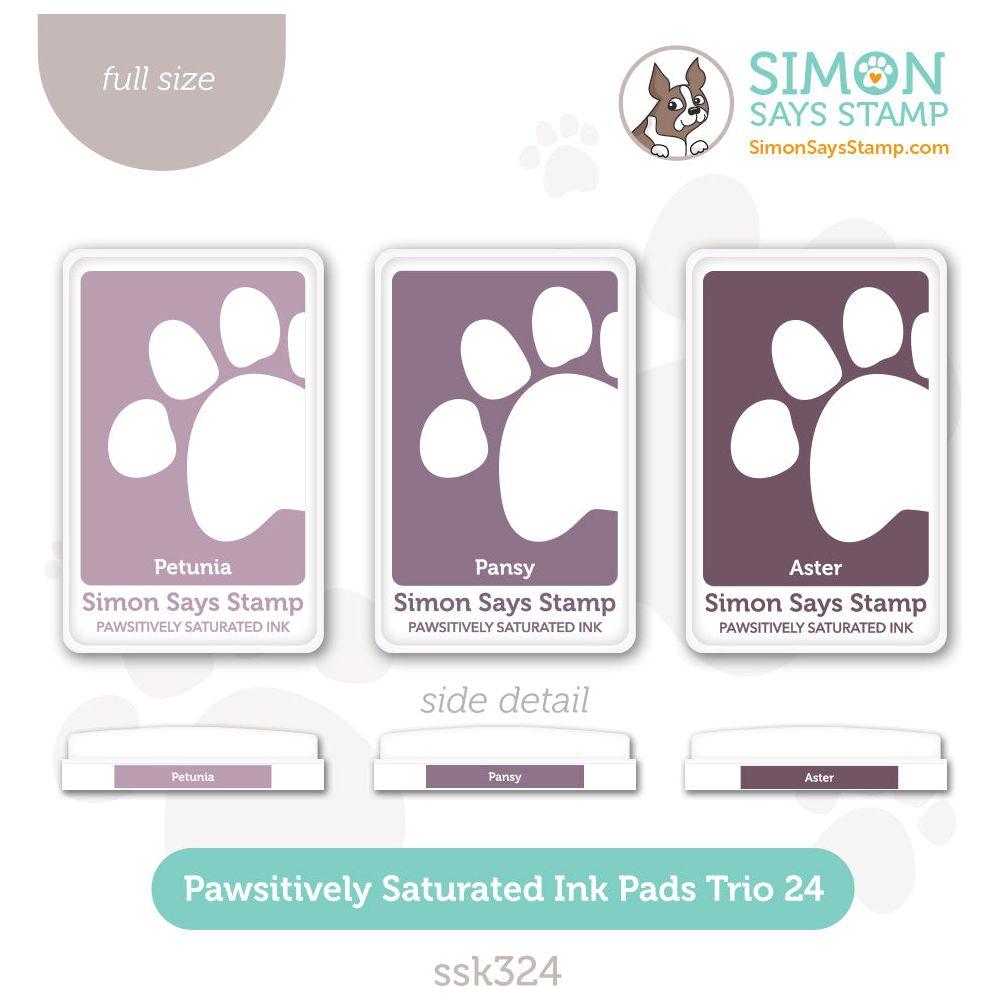 Simon Says Stamp Pawsitively Saturated Ink Trio 24