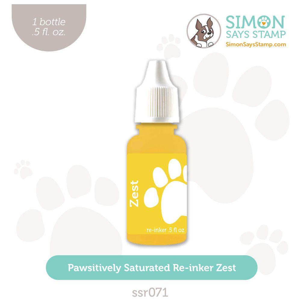 Simon Says Stamp Pawsitively Saturated Re-Inker Zest ssr071 Splendor