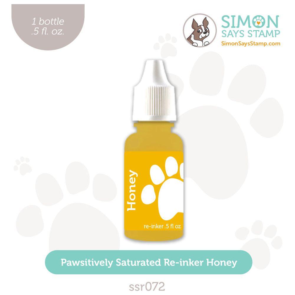 Simon Says Stamp Pawsitively Saturated Re-Inker Honey ssr072 Splendor